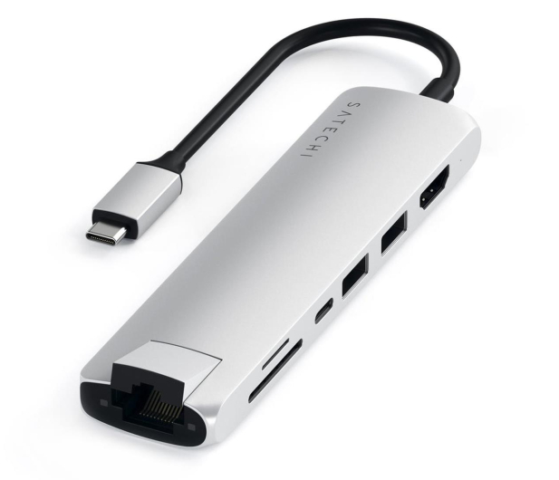 Satechi Slim Multiport USB-C (silver) - 1144480 - zdjęcie