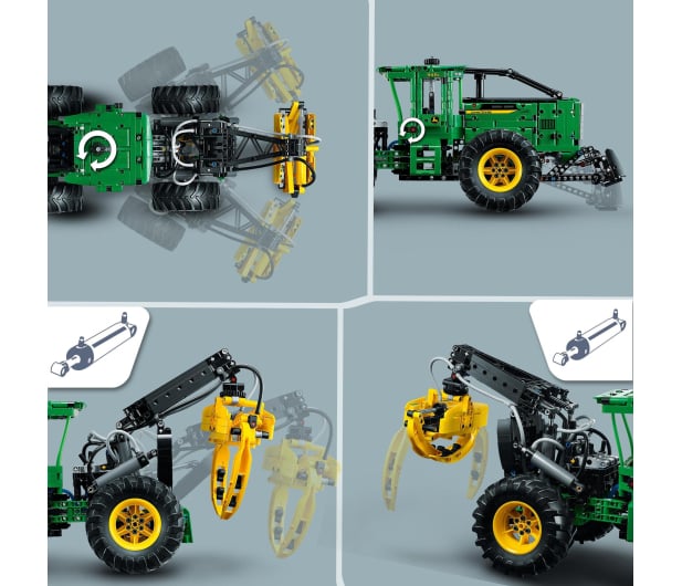 LEGO Technic 42157 Ciągnik zrywkowy John Deere 948L-II - 1144396 - zdjęcie 5