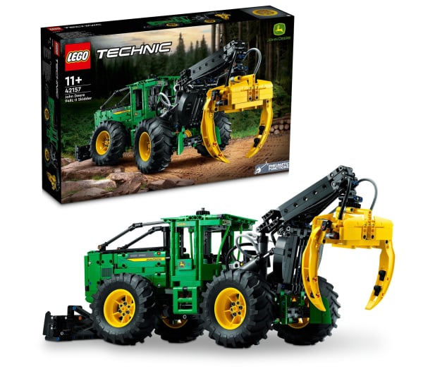 LEGO Technic 42157 Ciągnik zrywkowy John Deere 948L-II - 1144396 - zdjęcie 15
