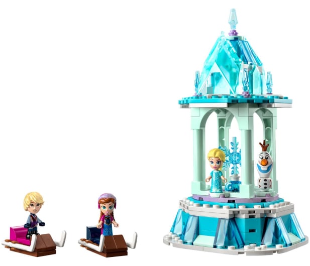 LEGO Disney Princess 43218 Magiczna karuzela Anny i Elzy - 1144415 - zdjęcie 8