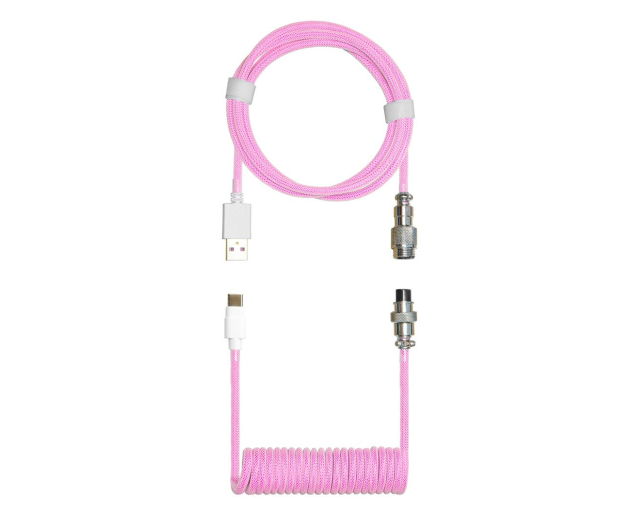 Cooler Master Coiled Cable (Candy Magenta) - 1142766 - zdjęcie