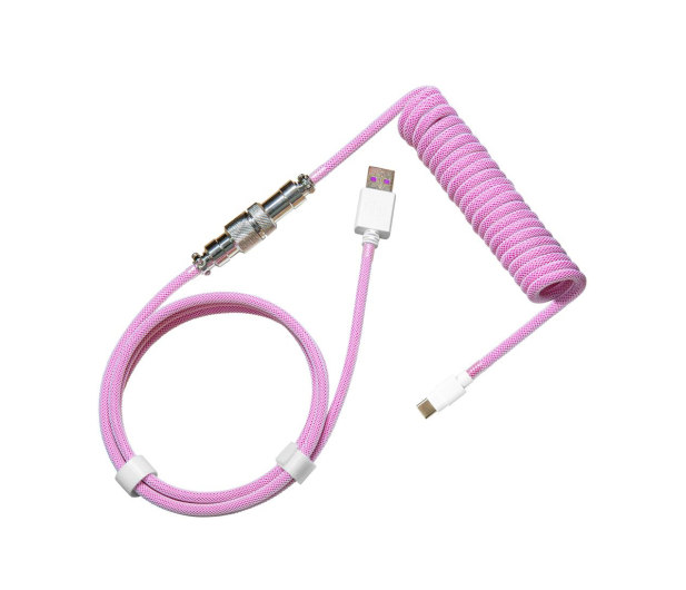 Cooler Master Coiled Cable (Candy Magenta) - 1142766 - zdjęcie 2