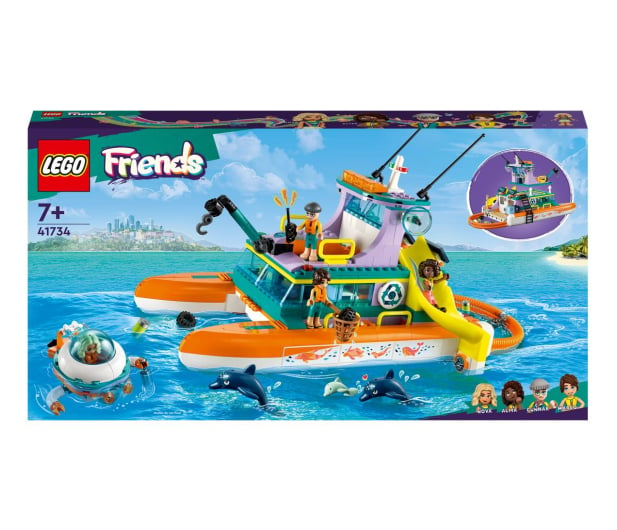 LEGO Friends 41734 Morska łódź ratunkowa - 1145165 - zdjęcie