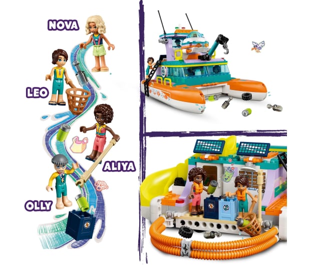 LEGO Friends 41734 Morska łódź ratunkowa - 1145165 - zdjęcie 3