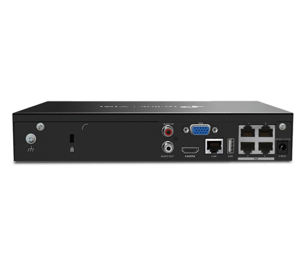 TP-Link VIGI NVR1004H-4P 4-kanałowy sieciowy rejestrator wideo PoE+ - 1146049 - zdjęcie 2
