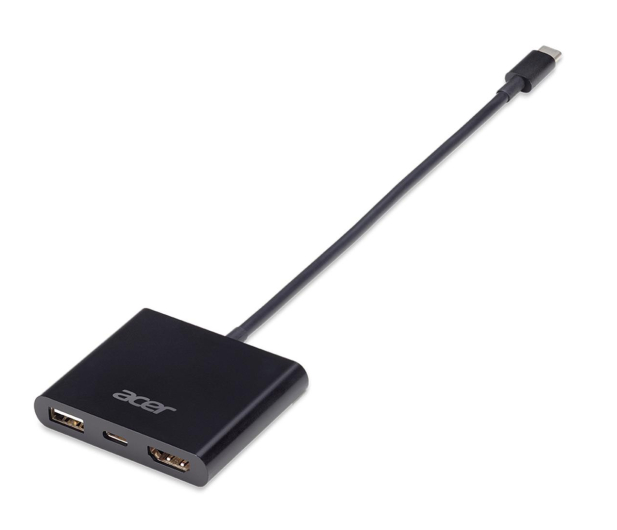 Station D'accueil Acer USB Type-C - 3x USB 3.0, 2x HDMI, VGA, RJ45 - Alimentation Jusqu'à 100W