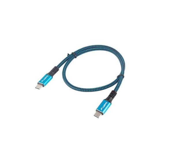 Lanberg Kabel USB-C 4.0 100W 5K/60Hz 0,5m - 1086471 - zdjęcie 2