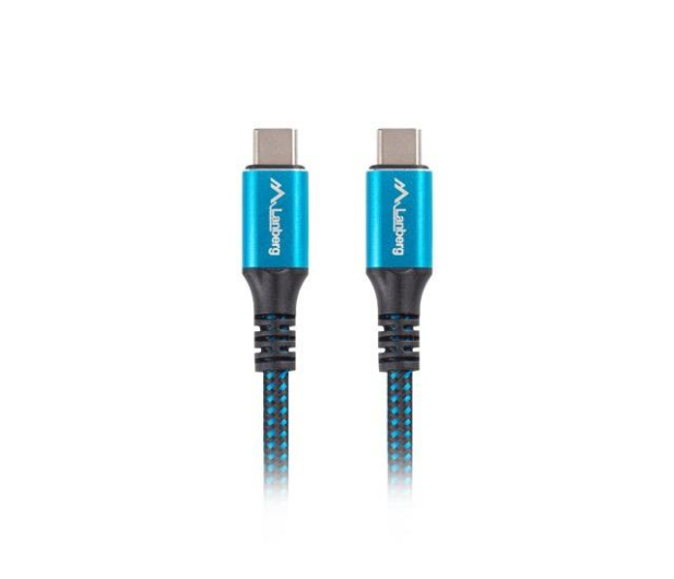 Lanberg Kabel USB-C 4.0 100W 5K/60Hz 0,5m - 1086471 - zdjęcie 3