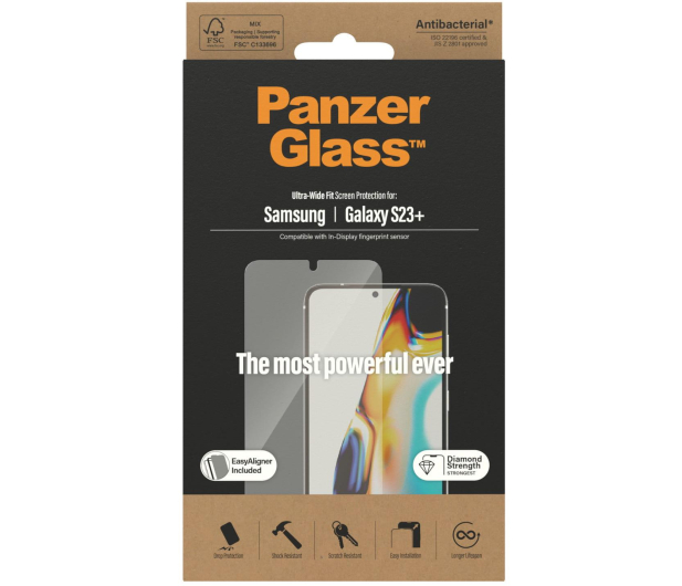 PanzerGlass Ultra-Wide Fit do Samsung Galaxy S23+ - 1146928 - zdjęcie 3