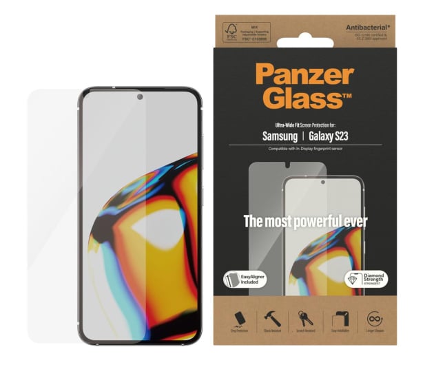 PanzerGlass Ultra-Wide Fit do Samsung Galaxy S23 - 1146927 - zdjęcie