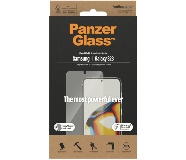 PanzerGlass Ultra-Wide Fit do Samsung Galaxy S23 - 1146927 - zdjęcie 3