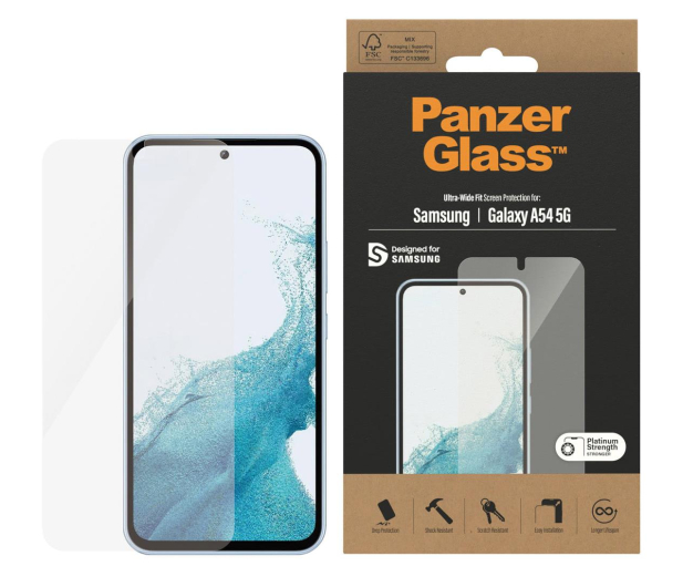 PanzerGlass Ultra-Wide Fit do Samsung Galaxy A54 - 1146929 - zdjęcie