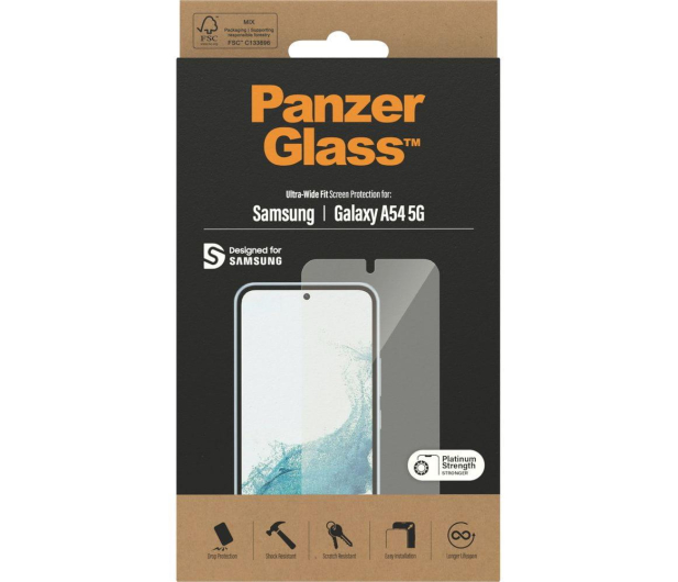 PanzerGlass Ultra-Wide Fit do Samsung Galaxy A54 - 1146929 - zdjęcie 3
