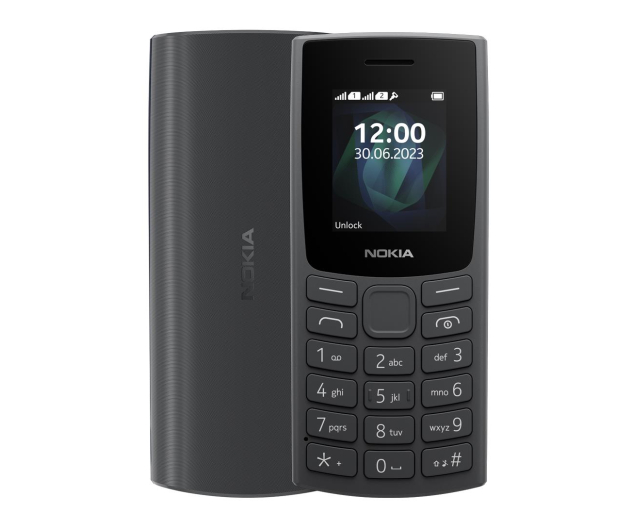 Nokia 105 2023 Dual SIM czarny - 1148941 - zdjęcie