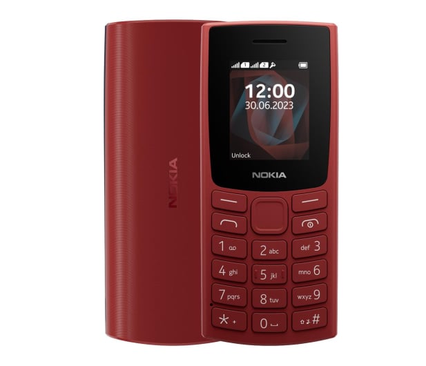 Nokia 105 2023 Dual SIM czerwony - 1148940 - zdjęcie