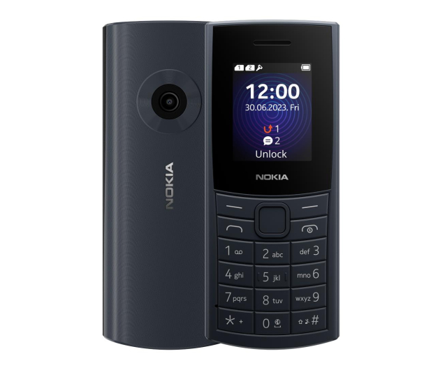 Nokia 110 2023 Dual SIM niebieski LTE - 1148942 - zdjęcie