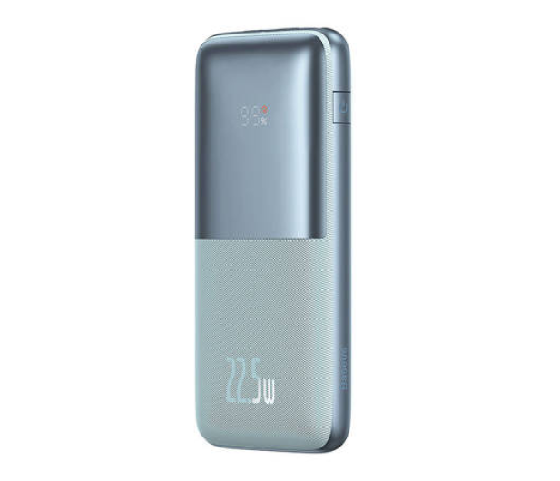 Baseus Bipow Pro 10000mAh, 2xUSB, USB-C, 22.5W (niebieski) - 1140444 - zdjęcie 4