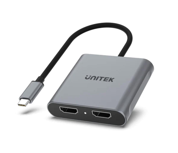 Unitek Adapter USB-C - 2x HDMI z MST - 1140320 - zdjęcie