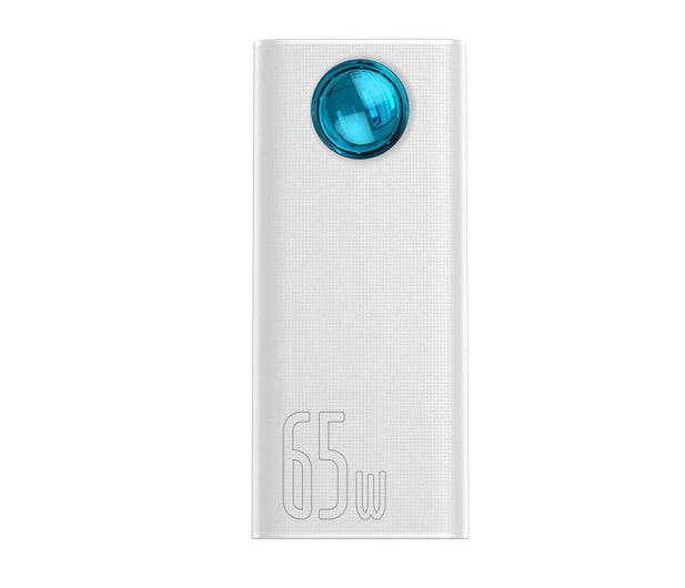 Baseus Amblight 30000mAh, 4xUSB, USB-C, 65W (biały) - 1140071 - zdjęcie