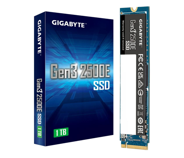 Gigabyte 1TB M.2 PCIe NVMe 2500E - 1139541 - zdjęcie