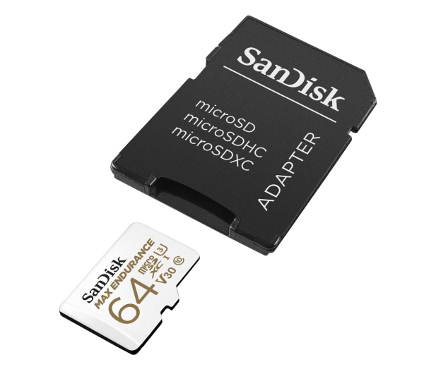 SanDisk 64GB microSDXC Max Endurance UHS-I U3 V30 - 1147215 - zdjęcie 3