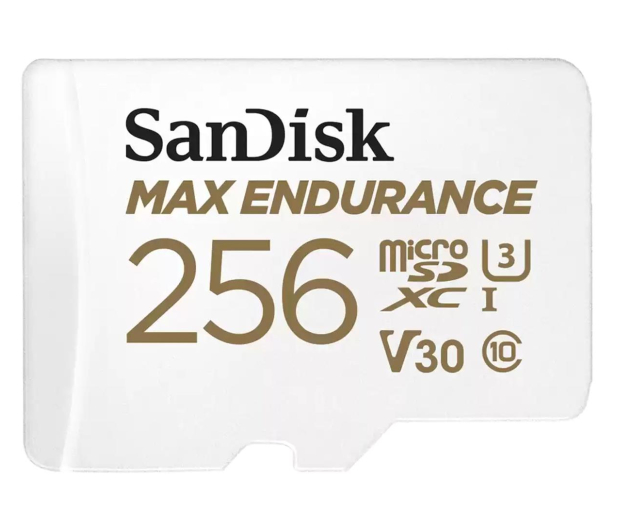 SanDisk 256GB microSDXC Max Endurance UHS-I U3 V30 - 1147217 - zdjęcie