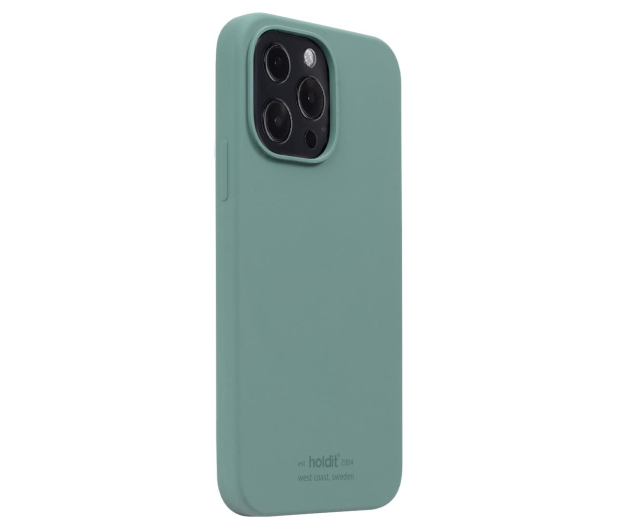 Holdit Silicone Case iPhone 13 Pro Moss Green - 1148410 - zdjęcie 2