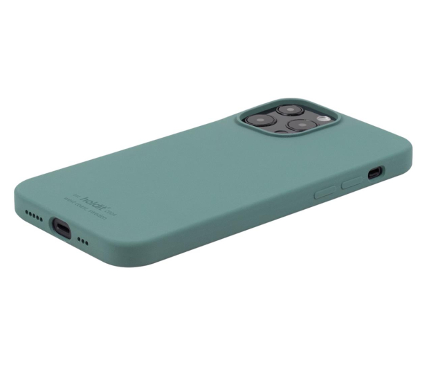Holdit Silicone Case iPhone 13 Pro Moss Green - 1148410 - zdjęcie 3