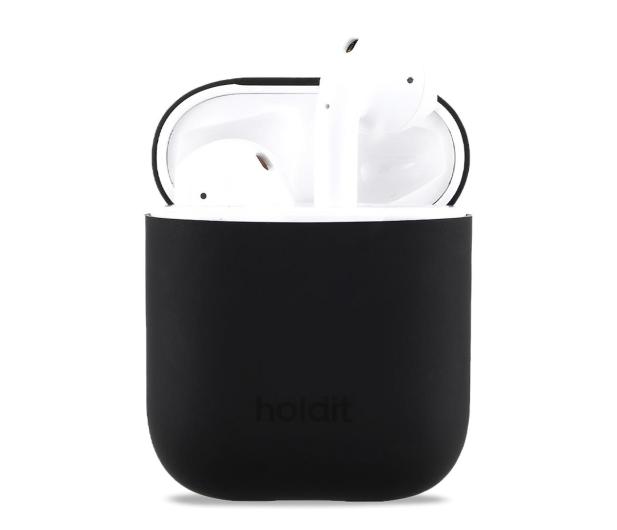 Holdit Silicone Case AirPods 1&2 Black - 1148810 - zdjęcie