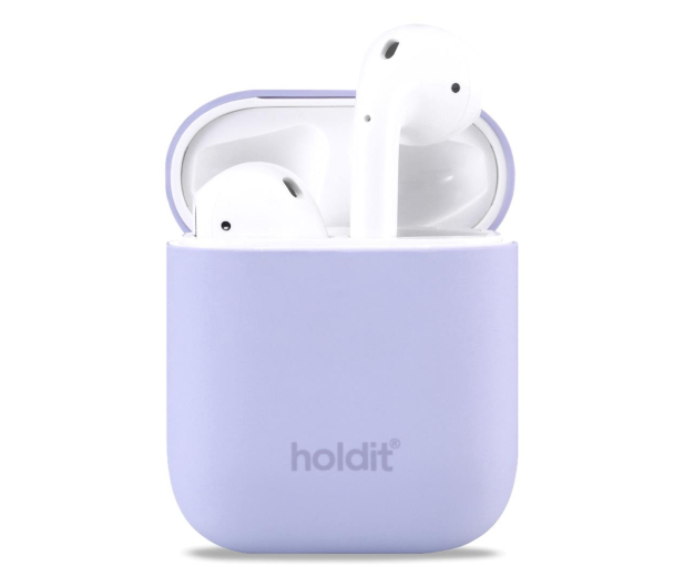 Holdit Silicone Case AirPods 1&2 Lavender - 1148866 - zdjęcie