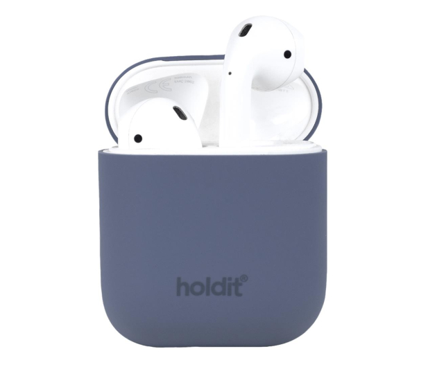 Holdit Silicone Case AirPods 1&2 Pacific Blue - 1148880 - zdjęcie