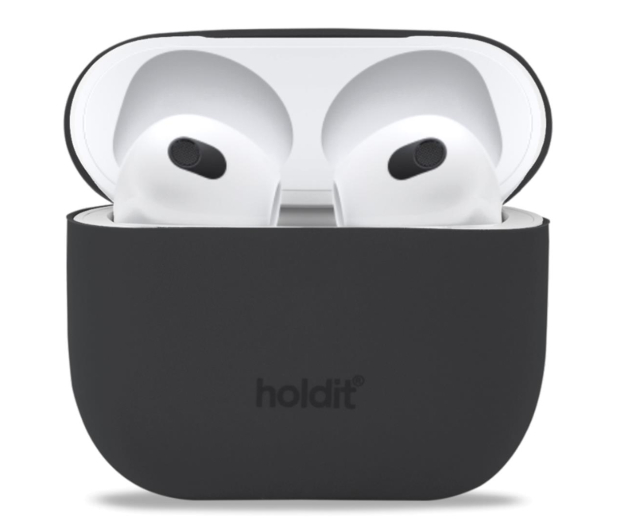 Holdit Silicone Case AirPods 3 Black - 1148812 - zdjęcie