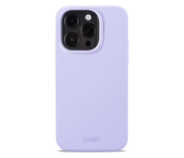 Holdit Silicone Case iPhone 14 Pro Lavender - 1148622 - zdjęcie
