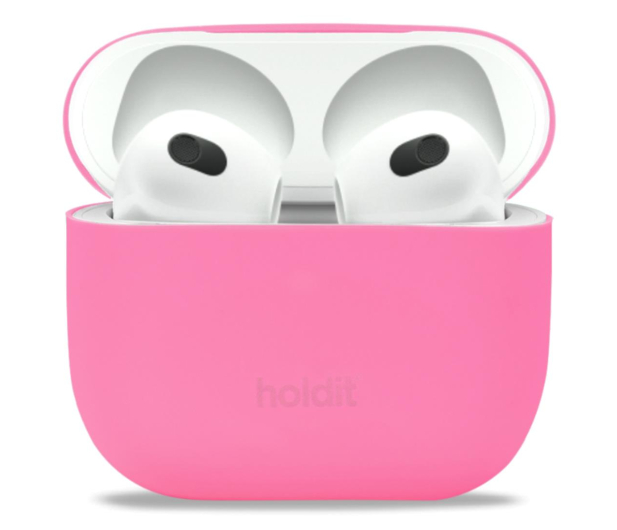 Holdit Silicone Case AirPods 3 Bright Pink - 1148819 - zdjęcie