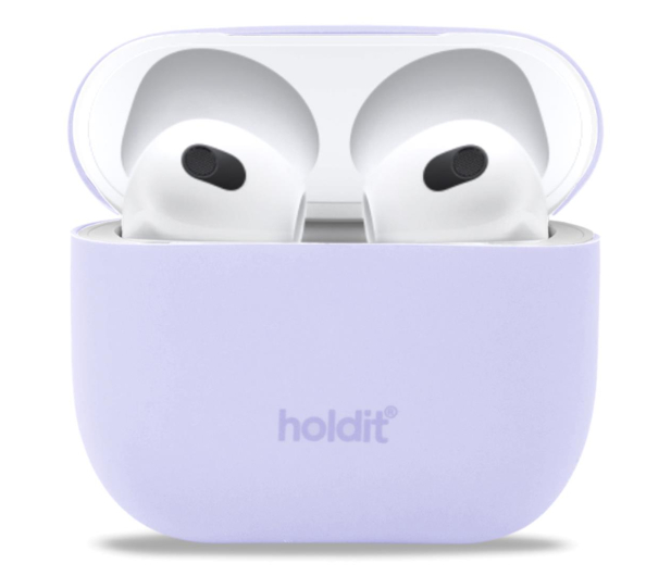 Holdit Silicone Case AirPods 3 Lavender - 1148867 - zdjęcie
