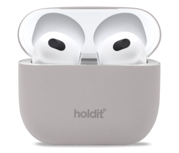Holdit Silicone Case AirPods 3 Taupe - 1148901 - zdjęcie