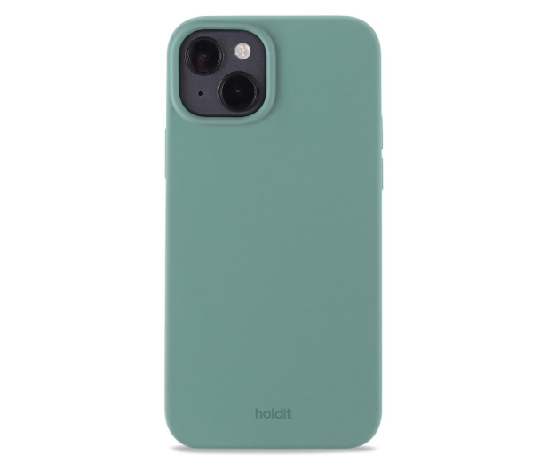 Holdit Silicone Case iPhone 15 Plus Moss Green - 1148757 - zdjęcie