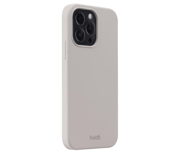 Holdit Silicone Case iPhone 14 Pro Max Taupe - 1148682 - zdjęcie 2
