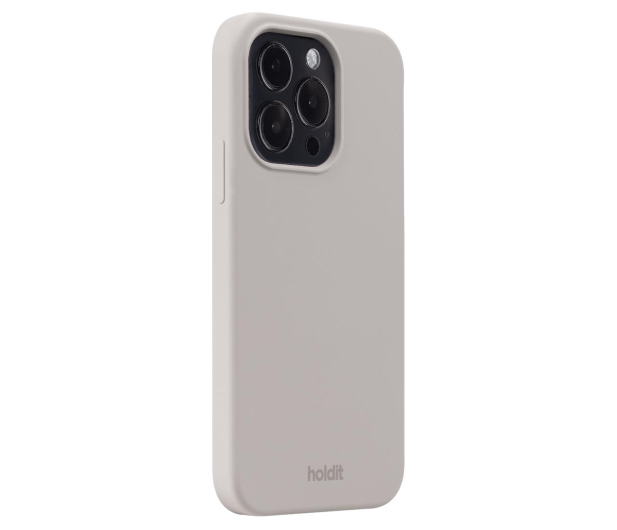 Holdit Silicone Case iPhone 14 Pro Taupe - 1148642 - zdjęcie 2