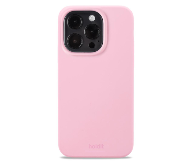 Holdit Silicone Case iPhone 14 Pro Pink - 1148640 - zdjęcie