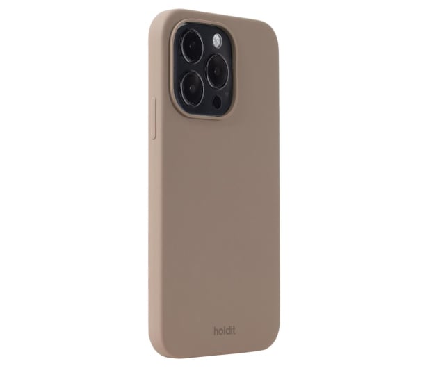 Holdit Silicone Case iPhone 14 Pro Mocha Brown - 1148627 - zdjęcie 2