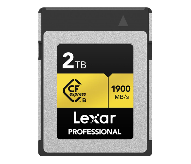 Lexar 2TB Professional Type B GOLD 1900MB/s - 1149505 - zdjęcie