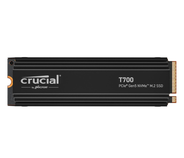 Crucial 4TB M.2 PCIe Gen5 NVMe T700 Heatsink - 1149959 - zdjęcie