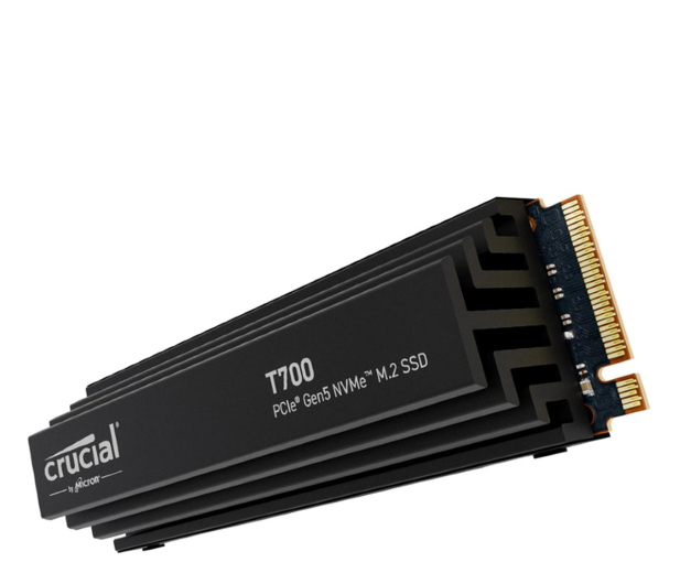 Crucial 2TB M.2 PCIe Gen5 NVMe T700 Heatsink - 1149958 - zdjęcie 2