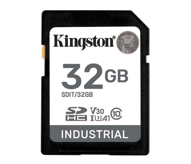 Kingston 32GB SDHC Industrial UHS-I U3 V30 A1 pSLC - 1149992 - zdjęcie