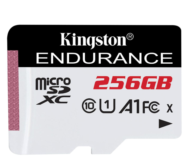 Kingston 256GB microSDXC High Endurance UHS-I U1 A1 95MB/s - 1149995 - zdjęcie