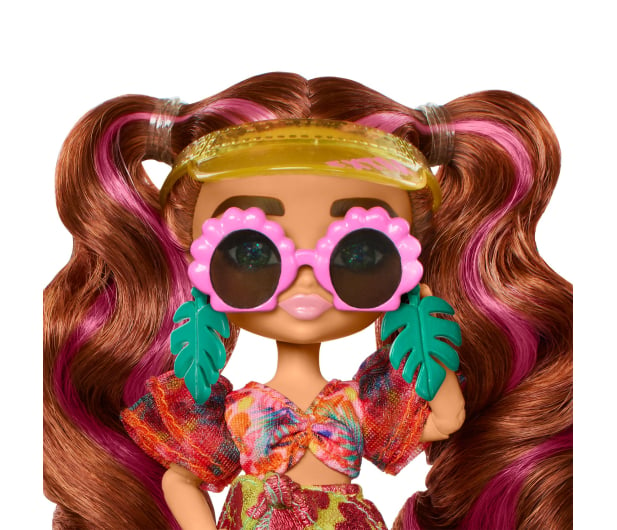 Barbie Extra Fly Minis Lalka Plażowa w plażowym stroju - 1155600 - zdjęcie 3