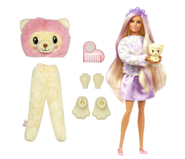 Barbie Cutie Reveal Lalka Lew Seria Słodkie stylizacje - 1155598 - zdjęcie 2