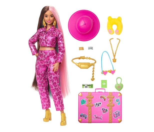 Barbie Extra Fly Lalka Safari w podróży - 1155605 - zdjęcie