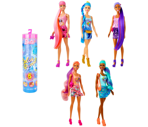 Barbie Color Reveal Seria Totalny Dżins - 1155595 - zdjęcie 2